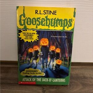 ***5 for $25*** Vintage Goosebumps Attack of the Jack-o-lanterns